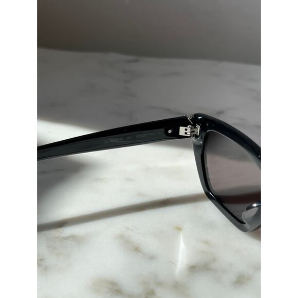 NEW Saint Laurent SLM127/F Sunglasses in Black - Picture 5 of 6